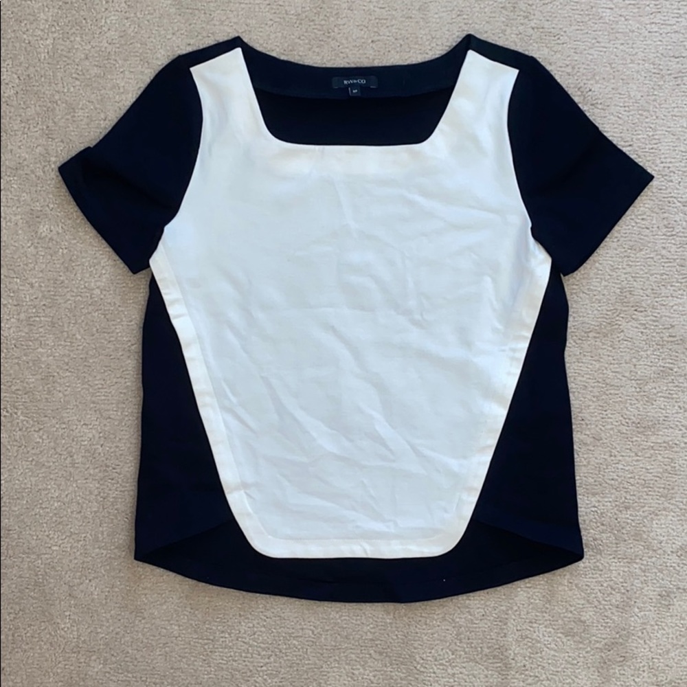 RW&CO colour block blouse